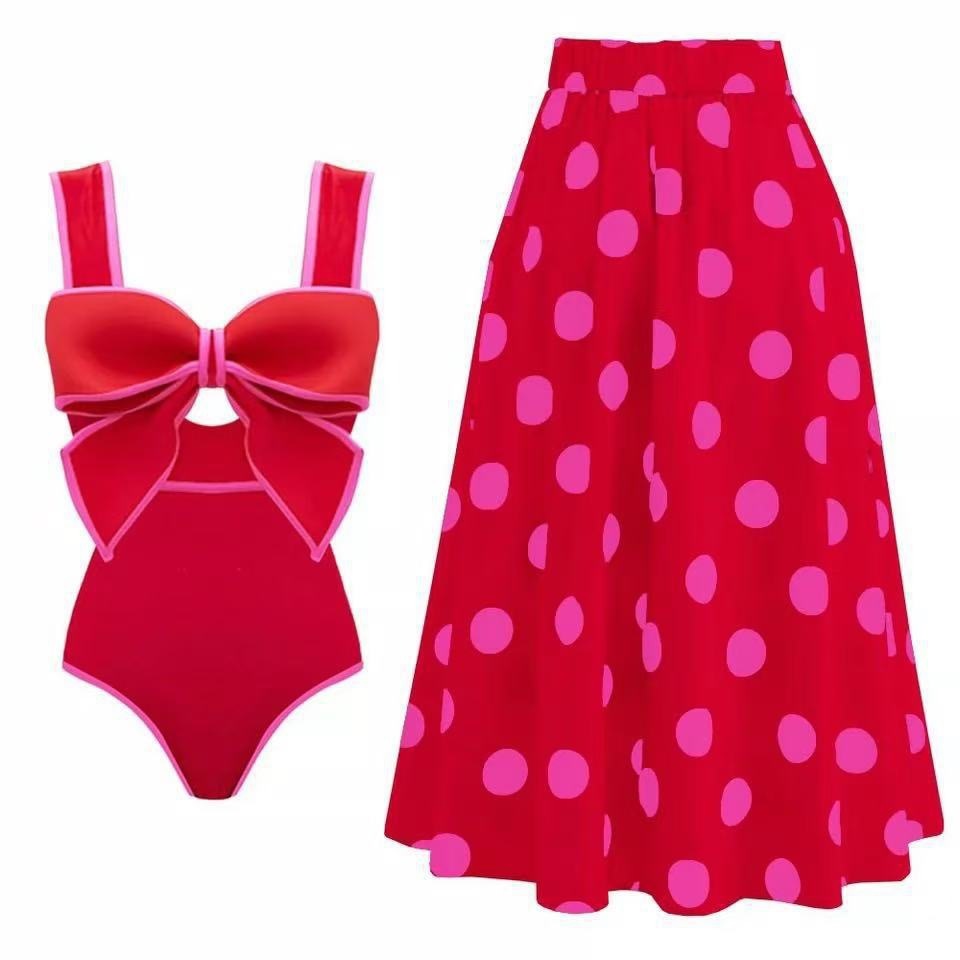 Bikini Suit Skirt Conservative Swimwear Women