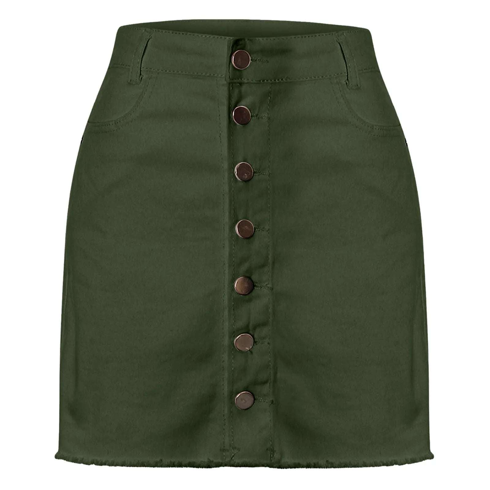 Jeans Skirt Women Shorts Comfortable Soft Breathable Denim Short Skirts Elastic Fashionable Hip Skirt Ruffle Table Skirt