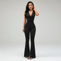V-Neck Jumpsuit