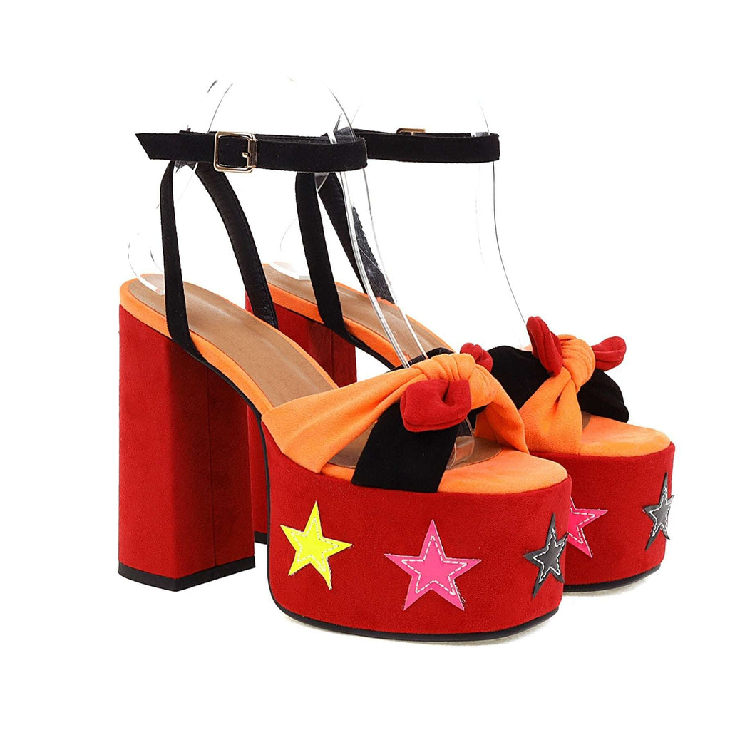 Chunky High Heel Platform High  Sandals Women's Fashion Sandals